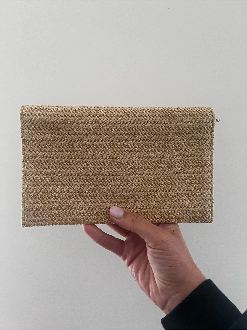 Dior Raffia clutch